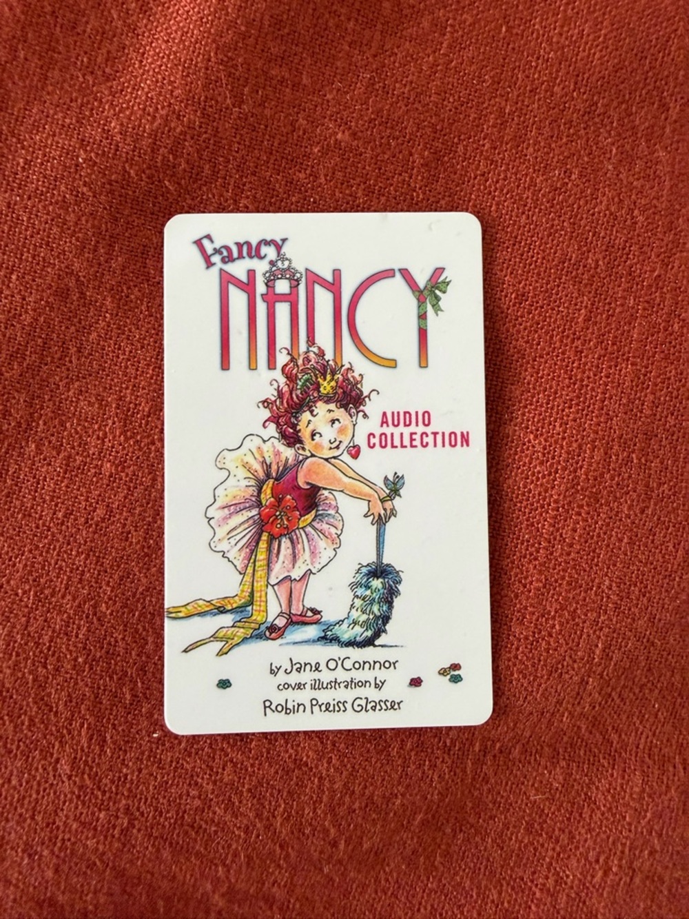 Fancy Nancy Audio Collection Card - White